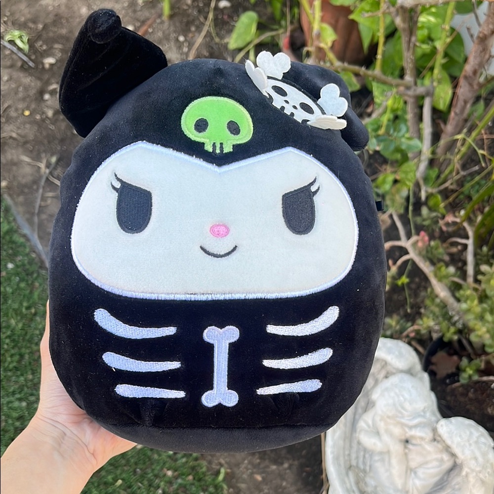 Sanrio Kuromi Skeleton Plush